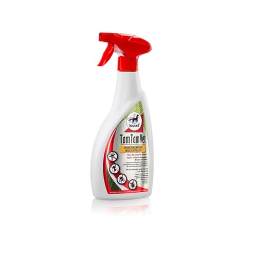 Leovet TamTamVet | 550 ml | Insektenabwehr für Pferde | Mit Geraniumöl, Zedernholzöl und Citriodoraöl | Ohne Alkohol | ADMR konform, Keine Karenzzeit | Viermal längere Wirkdauer von Leovet