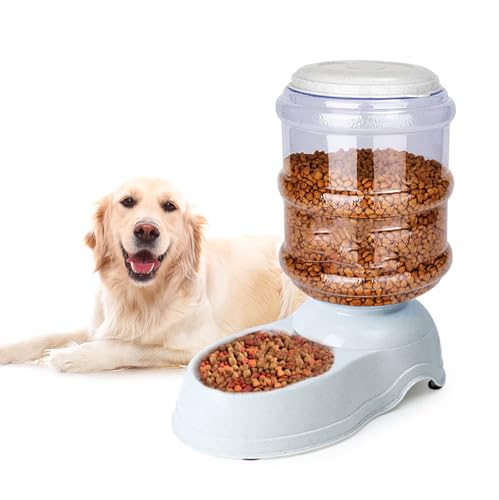 Automatischer Futterspender für Hunde – 3 Gallonen Kapazität Schwerkraft-Futterspender für große Hunde und Katzen Automatischer Futterspender für Hunde – 3 Gallonen Kapazität Schwerkraft-Futterspender für große Hunde und Katzen von Leptzoa