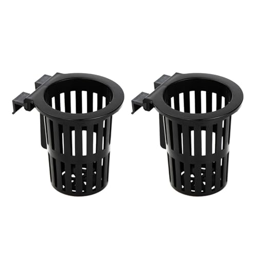 2pieces Aquarien Pflanzerstütze Korbfischtank Pflanzerhalter Fischtank Kultivierungsregal Hydroponic Pflanzenunterstützung Hydroponischer Pflanzenkorb von Lerpwige