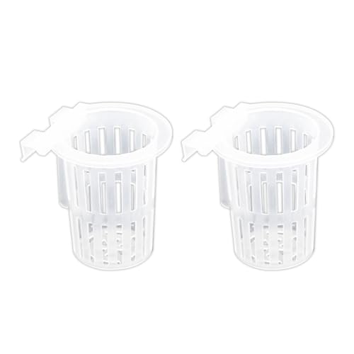 2pieces Aquarien Pflanzerstütze Korbfischtank Pflanzerhalter Fischtank Kultivierungsregal Hydroponic Pflanzenunterstützung Hydroponischer Pflanzenkorb von Lerpwige