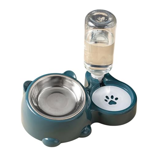 Futterstation für Hunde, auslaufsicher, Wasserflaschen-Systeme, abnehmbare Schale, rutschfeste Unterseite, kompaktes Design Futterstation für Hunde, auslaufsicher, Wasserflaschen-Systeme, abnehmbare Schale, rutschfeste Unterseite, kompaktes Design von Lerpwige