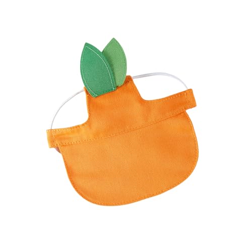 Hund Tangerine Haustier Kostüm Kopfbedeckungen Props Haustier Baseball Caps Welpe Kopfbefeier Party Kostüm Foto Requisiten von Lerpwige