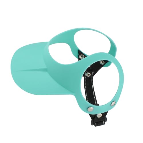 Hunde-Sonnenschutz für Welpen, Sonnenhaube mit Ohrlöchern, Campingzubehör, Kopfbedeckung, helle Farbe, Hut, Strandhut mit Gurt, Gürtel Hunde-Sonnenschutz für Welpen, Sonnenhaube mit Ohrlöchern, Campingzubehör, Kopfbedeckung, helle Farbe, Hut, Strandhut mit Gurt, Gürtel von Lerpwige