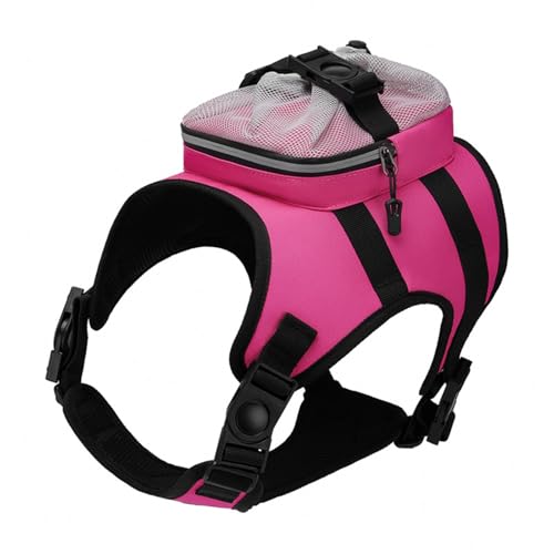 Hunderucksack Weste Geschirr Dekorative Trainingstasche zum Laufen & Schwimmen für kleine und große Hunde Hunderucksack Weste Geschirr Dekorative Trainingstasche zum Laufen & Schwimmen für kleine und große Hunde von Lerpwige