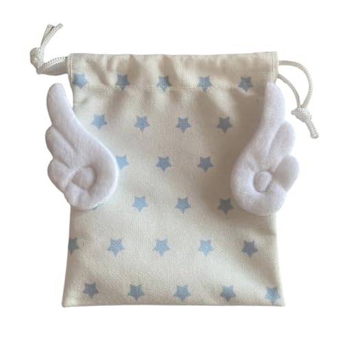 Kordelbeutel Plüsch Flügel Kosmetikbeutel Sternmuster Make Up Tasche Tragbare Schreibwarenlagerbeutel Organisatoren Tasche Tragbarer Aufbewahrungstasche Kosmetikbeutel Sternmuster Make Up Taschen Kordelbeutel Plüsch Flügel Kosmetikbeutel Sternmuster Make Up Tasche Tragbare Schreibwarenlagerbeutel Organisatoren Tasche Tragbarer Aufbewahrungstasche Kosmetikbeutel Sternmuster Make Up Taschen von Lerpwige