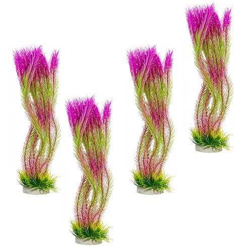 Künstliche Grünpflanze für Aquarien, natürliches Aussehen, Wassergras für Zuhause, Büro, Aquarien, Ornament, 4 Stück Künstliche Grünpflanze für Aquarien, natürliches Aussehen, Wassergras für Zuhause, Büro, Aquarien, Ornament, 4 Stück von Lerpwige