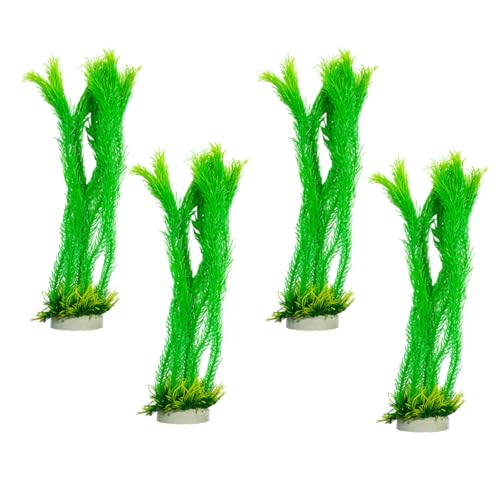 Künstliche Grünpflanze für Aquarien, natürliches Aussehen, Wassergras für Zuhause, Büro, Aquarien, Ornament, 4 Stück Künstliche Grünpflanze für Aquarien, natürliches Aussehen, Wassergras für Zuhause, Büro, Aquarien, Ornament, 4 Stück von Lerpwige