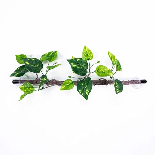Künstliche Reptilienpflanze für Kletterverstecke, Terrarium, Dschungel, künstliche Rebe, Amphibien, Lebensraum, Ornamente von Lerpwige