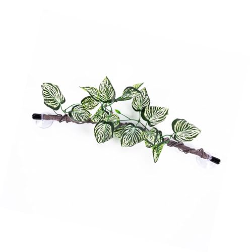 Künstliche Reptilienpflanze für Kletterverstecke, Terrarium, Dschungel, künstliche Rebe, Amphibien, Lebensraum, Ornamente Künstliche Reptilienpflanze für Kletterverstecke, Terrarium, Dschungel, künstliche Rebe, Amphibien, Lebensraum, Ornamente von Lerpwige