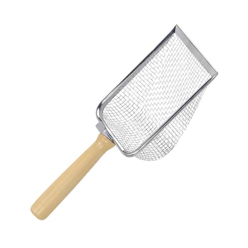 Lerpwige Kitties Metall Scooper Kätzchen Poop Sifter Bequeme Katzen Müll Vertiefen Schaufel Für Effiziente Wurf Sieben von Lerpwige