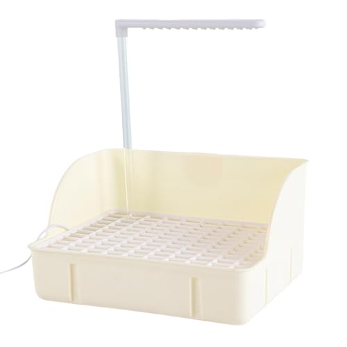 Lerpwige Papageien Dusche Badewannen Hohe Volumen Indoor Automatische Vogeltränke Dusche Badewanne für Kakadus Rosellas Käfig Zubehör von Lerpwige