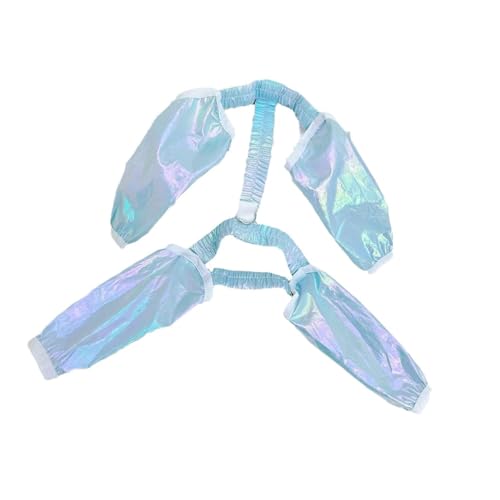 Reflektierende Hundepfotenschützer mit Gummibändern vorne und hinten, wasserdicht, Ellbogenschützer für Hunde Reflektierende Hundepfotenschützer mit Gummibändern vorne und hinten, wasserdicht, Ellbogenschützer für Hunde von Lerpwige