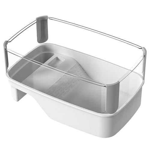 Schildkröten Tanks Terrapins Fütterungskiste Mit Ackplattform Schildkröten Kleines Reptilien Zuchtwerkzeug Mit Bodenentwässerungsstopfen von Lerpwige