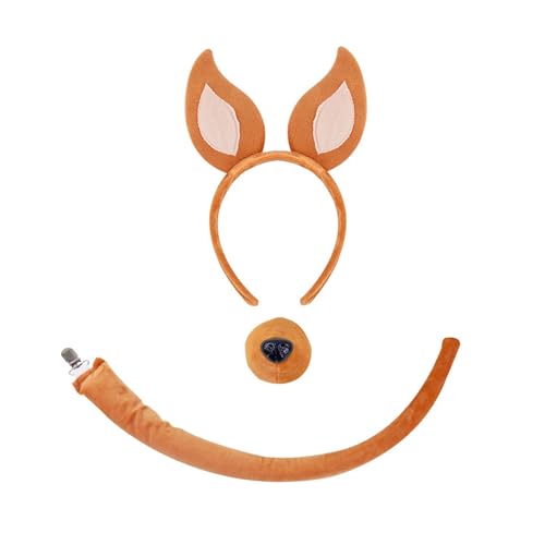 Tiere Kostüm Set Hunde Haar Reifen Set Plüsch Schwanz Bowtie Füchse Ohren Stirnband Braune Netzrockhandschuhe Für Partys Tiere Kostüm Set Hunde Haar Reifen Set Plüsch Schwanz Bowtie Füchse Ohren Stirnband Braune Netzrockhandschuhe Für Partys von Lerpwige