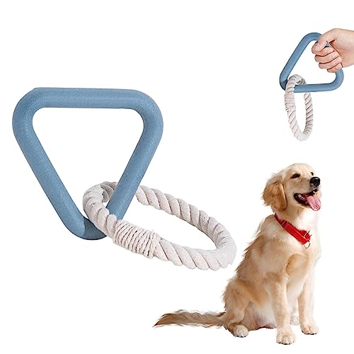 Leryveo Tauziehen Hundespielzeug, Welpenspielzeug Tauziehen, Interaktives Robustes Seilspielzeug für kleine, mittlere und große Hundewelpen zum Kauen, Trainieren und Spielen von Leryveo