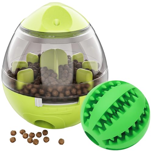 Lesfit Hundeleckerli-Bälle, langsames Füttern, Futterspender, Spielzeug, IQ-Training, interaktives Hundespielzeug-Bälle Lesfit Hundeleckerli-Bälle, langsames Füttern, Futterspender, Spielzeug, IQ-Training, interaktives Hundespielzeug-Bälle von Lesfit