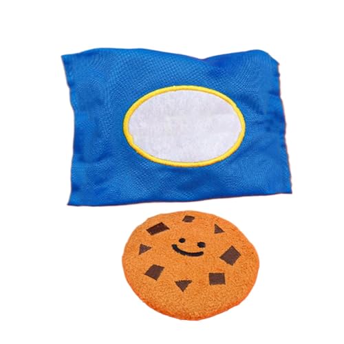Lesunbak Cookie Dog Toy, Interactive Squeak Cookie Snuffle Plush, Dog Foraging Toys, Outdoor Dog Puzzle, Chew Toy Reducing Langeedom Lesunbak Cookie Dog Toy, Interactive Squeak Cookie Snuffle Plush, Dog Foraging Toys, Outdoor Dog Puzzle, Chew Toy Reducing Langeedom von Lesunbak