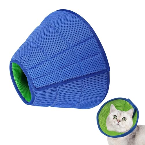 Lesunbak Halsband für Hunde, Haustierhalsband - Kätzchen-Erholungskegel,Katzenhalsband, verstellbares elisabethanisches Halsband, ideal für Kätzchen, bequemer Wundheilungskegel für Haustiere Lesunbak Halsband für Hunde, Haustierhalsband - Kätzchen-Erholungskegel,Katzenhalsband, verstellbares elisabethanisches Halsband, ideal für Kätzchen, bequemer Wundheilungskegel für Haustiere von Lesunbak