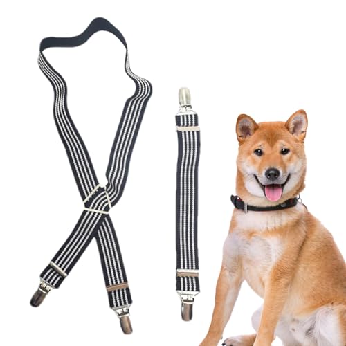 Lesunbak Hundewindel-Hosenträger,Hunde-Hosenträger für Windeln für Frauen - 2 Stück Anti-Rutsch-Windel-Fixgürtel | Windelbauchband, Windelbefestigungswerkzeug, Windelhalter für Katzen, Hunde, Lesunbak Hundewindel-Hosenträger,Hunde-Hosenträger für Windeln für Frauen - 2 Stück Anti-Rutsch-Windel-Fixgürtel | Windelbauchband, Windelbefestigungswerkzeug, Windelhalter für Katzen, Hunde, von Lesunbak