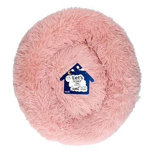 Let's Sleep Donut 80 cm Beige Roze Let's Sleep Donut 80 cm Beige Roze von Let's