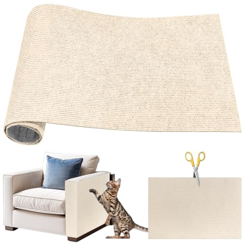 Lets Joy Kratzmatte für Katzen, 40 x 100cm Selbstklebende Kratzmatte Katzen, Kratzbretter Katze Wand, Kratzmatte Katze Sofa, DIY Geschnitten Wand Katzenkratzbrett Katzenkratzer Lets Joy Kratzmatte für Katzen, 40 x 100cm Selbstklebende Kratzmatte Katzen, Kratzbretter Katze Wand, Kratzmatte Katze Sofa, DIY Geschnitten Wand Katzenkratzbrett Katzenkratzer von Lets Joy