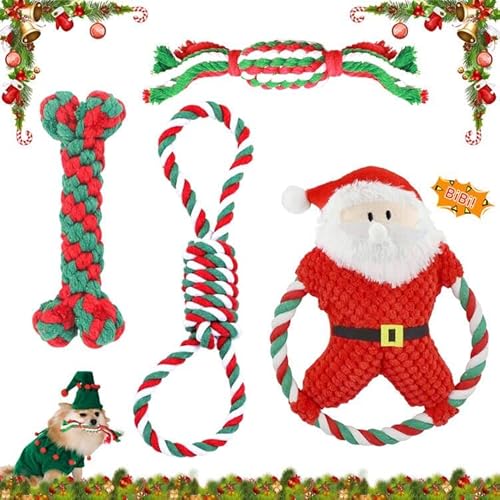 Lets Joy Weihnachten Haustier Hund Spielzeug, 4 Stück Hunde Kauspielzeug, Weihnachts Zuckerstangen Seil, Hundeseil Interaktives Kauspielzeug Spielzeug, Weihnachten Geschenk Hundespielzeug Lets Joy Weihnachten Haustier Hund Spielzeug, 4 Stück Hunde Kauspielzeug, Weihnachts Zuckerstangen Seil, Hundeseil Interaktives Kauspielzeug Spielzeug, Weihnachten Geschenk Hundespielzeug von Lets Joy