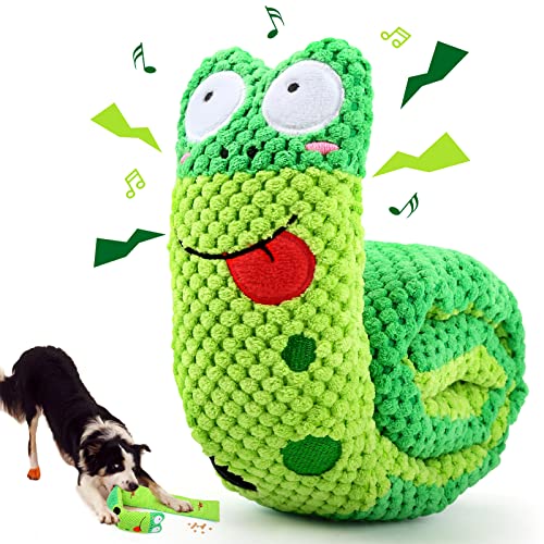 Letsmeet Quietschen Hundespielzeug Stressabbau Spiel für Langeweile, Hund Puzzle Spielzeug IQ Training, Hund Schnüffelspielzeug Futtersuche Instinct Training Geeignet für kleine mittelgroße und große Letsmeet Quietschen Hundespielzeug Stressabbau Spiel für Langeweile, Hund Puzzle Spielzeug IQ Training, Hund Schnüffelspielzeug Futtersuche Instinct Training Geeignet für kleine mittelgroße und große von Letsmeet