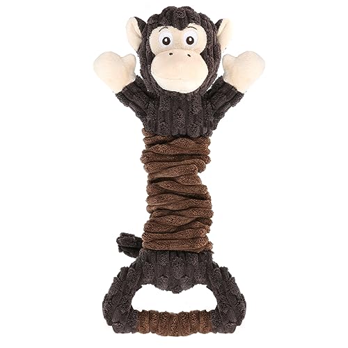 Letsmeet Quietschendes Hundespielzeug, Plüsch, Hundespielzeug, gefüllt, langlebig, Kauspielzeug für kleine, mittlere und große Hunde Letsmeet Quietschendes Hundespielzeug, Plüsch, Hundespielzeug, gefüllt, langlebig, Kauspielzeug für kleine, mittlere und große Hunde von Letsmeet
