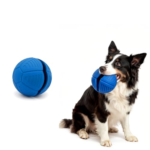 LeuwiMox Kauspielzeug für Hunde, Naturkautschuk-Material, saubere Zähne, einzigartiger Milchgeruch, wendbar, für kleine und mittelgroße Hunde, Blau LeuwiMox Kauspielzeug für Hunde, Naturkautschuk-Material, saubere Zähne, einzigartiger Milchgeruch, wendbar, für kleine und mittelgroße Hunde, Blau von LeuwiMox