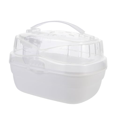 Levemolo Kleine Haustier-Tragetasche Transportkäfig Für Hamster Rattentransportbox Tragbarer Hamsterkäfig Mit Belüftungsöffnung Levemolo Kleine Haustier-Tragetasche Transportkäfig Für Hamster Rattentransportbox Tragbarer Hamsterkäfig Mit Belüftungsöffnung von Levemolo