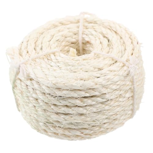 Levemolo 1 Rolle Sisalseil Für Den Täglichen Gebrauch, Kratzbaumseil, Zuschneidbares Kratzseil, Austauschbares Kratzbaumseil, DIY Kratzseil, DIY Kratzseil, Robustes Kratzseil, Levemolo 1 Rolle Sisalseil Für Den Täglichen Gebrauch, Kratzbaumseil, Zuschneidbares Kratzseil, Austauschbares Kratzbaumseil, DIY Kratzseil, DIY Kratzseil, Robustes Kratzseil, von Levemolo