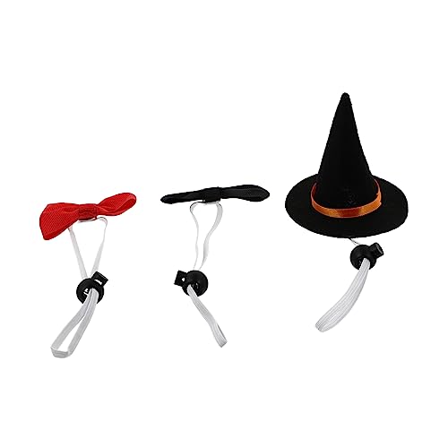Levemolo Halloween Hut Set Katze Hund Fliege Hut Dekorative Kratzer Für Welpen Katzen 3pcs Levemolo Halloween Hut Set Katze Hund Fliege Hut Dekorative Kratzer Für Welpen Katzen 3pcs von Levemolo