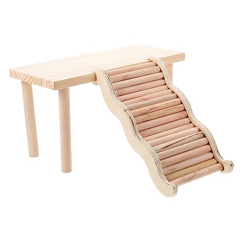 Levemolo Hamsterkäfig-Spielzeug Holzleiter Für Hamster Haustierkäfig-zubehör Hamsterplattform Klettergerät Für Kleintiere Robustes Holzmaterial Spielzeug Für Hamsterkäfig Levemolo Hamsterkäfig-Spielzeug Holzleiter Für Hamster Haustierkäfig-zubehör Hamsterplattform Klettergerät Für Kleintiere Robustes Holzmaterial Spielzeug Für Hamsterkäfig von Levemolo