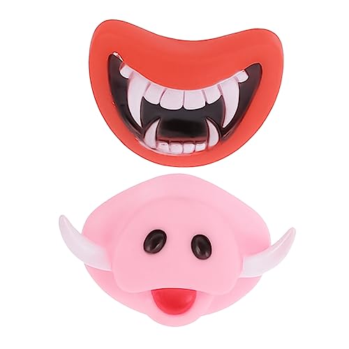 Levemolo 1satz Halloween Hundespielzeug Aus Vinyl Quietschendes Molar Spielzeug Für Hunde Kauspielzeug Zur Zahnpflege Und Stressreduktion Rot von Levemolo