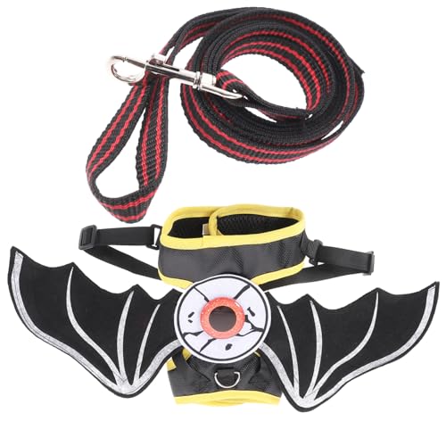 Levemolo 1 Set Fledermausaugen Für, Katzenleine Im Fledermaus Stil, Katzenleinen, Leine Für, Leichte Katzenleine, Laufseil, Laufgeschirr, Katzenwesten Leine, Katzenleinen Levemolo 1 Set Fledermausaugen Für, Katzenleine Im Fledermaus Stil, Katzenleinen, Leine Für, Leichte Katzenleine, Laufseil, Laufgeschirr, Katzenwesten Leine, Katzenleinen von Levemolo
