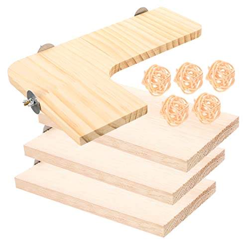 Levemolo Hamster Spielzeug Holzernes Sprungbrett Für Chinchilla Käfige Kletterbrett Zubehör Für Kleintiere Haustier Spielsachen Levemolo Hamster Spielzeug Holzernes Sprungbrett Für Chinchilla Käfige Kletterbrett Zubehör Für Kleintiere Haustier Spielsachen von Levemolo