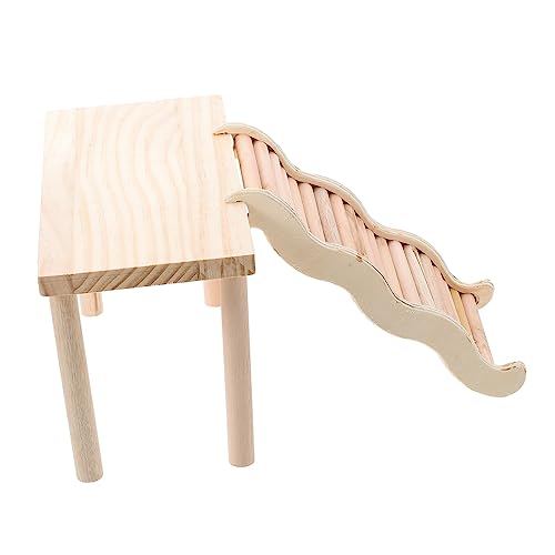 Levemolo 1 Set Hamsterkäfig Spielzeug, Haustier Kletterleiter, Hamster Spielzeug Zubehör, Hamster Aktivitätsspielzeug, Hamster Kletterleiter Spielzeug, Kleintier Plattform Spielzeug, von Levemolo