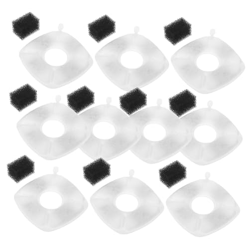 Levemolo 1 Set Wasserbrunnenfilter – Baumwollfilter, Katzenwasserbrunnen-ersatzfilter, Intelligentes Wasserzirkulationssystem Für Haustier-wasserspender von Levemolo