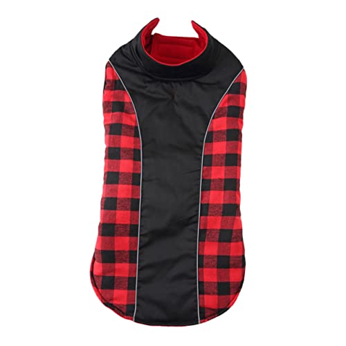Levemolo 1stück Pet Dog Winter Coat Dicke Warme Hundejacke Für Outdoor-aktivitäten Reflektierendes Design Bequemes Tragegefühl Für Große Und Kleine Hunde Für von Levemolo