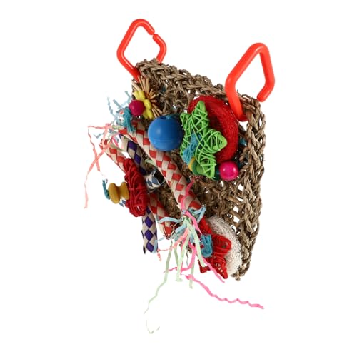 Levemolo 1 Stück Papagei Shredder Spielzeug Lustige Vogel Spielt Spielzeug Gewebt Papagei Nibbling Strohspielzeug Levemolo 1 Stück Papagei Shredder Spielzeug Lustige Vogel Spielt Spielzeug Gewebt Papagei Nibbling Strohspielzeug von Levemolo