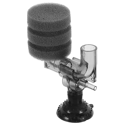 Levemolo 1 x Aquariumfilter für Garnelen, Frittiere, Zuchtfilter, Aquarium, Wasserreiniger, kleiner Filter für Aquarien, Mini-Schwammfilter, Sole-Tauchen, Kunststoff Levemolo 1 x Aquariumfilter für Garnelen, Frittiere, Zuchtfilter, Aquarium, Wasserreiniger, kleiner Filter für Aquarien, Mini-Schwammfilter, Sole-Tauchen, Kunststoff von Levemolo