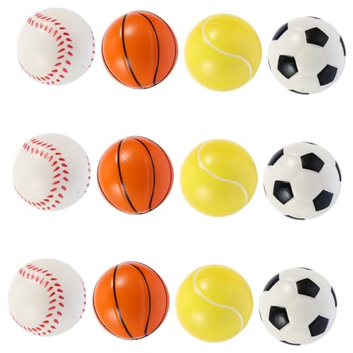 Levemolo Hundespielzeug 12 Stück Pu-hundebälle Spielzeug Interaktives Spielzeug Spaß und Trainingsbälle für Haustiere Levemolo Hundespielzeug 12 Stück Pu-hundebälle Spielzeug Interaktives Spielzeug Spaß und Trainingsbälle für Haustiere von Levemolo