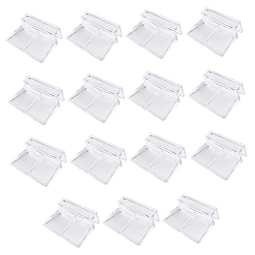 Levemolo Aquarium Deko Clips Acryl-Clips Für Aquariendeckel Haltbare Halterungen Für Aquariumabdeckungen Einfache Installation Schützt Fische Vor Entkommen Levemolo Aquarium Deko Clips Acryl-Clips Für Aquariendeckel Haltbare Halterungen Für Aquariumabdeckungen Einfache Installation Schützt Fische Vor Entkommen von Levemolo