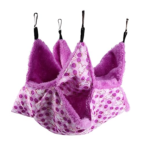 Levemolo 1pc Pet Hängematte Für Hamster Doppel Schicht Warme Bett Entzückende Design Große Größe 35 * 35 von Levemolo