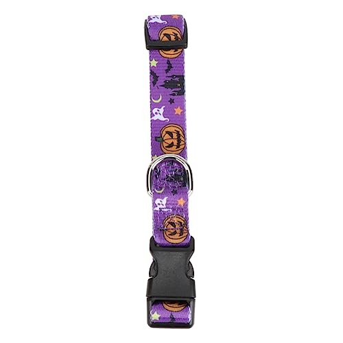 Levemolo Hundehalsband Halloween Ornament Haustierhalsband Leichte Leine Polyestermaterial Festliche Dekoration Levemolo Hundehalsband Halloween Ornament Haustierhalsband Leichte Leine Polyestermaterial Festliche Dekoration von Levemolo