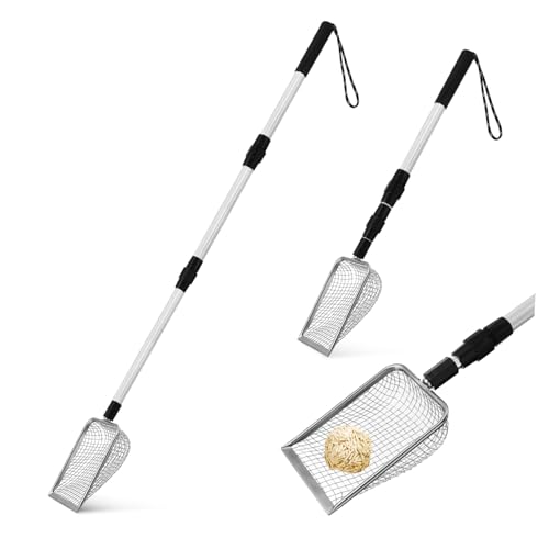 Levemolo 2 STK Schaufel für Katzenstreu einziehbare Streuschaufel Muschelschaufel Stainless Steel ausstecher Rentier Toilette Katzenstreuschaufel Metall Streureiniger tragbar Levemolo 2 STK Schaufel für Katzenstreu einziehbare Streuschaufel Muschelschaufel Stainless Steel ausstecher Rentier Toilette Katzenstreuschaufel Metall Streureiniger tragbar von Levemolo