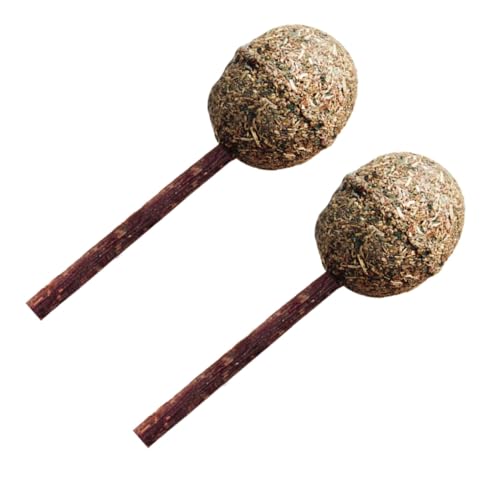 Levemolo 2 STÜCK Teiliges Katzenminze Kausticks Molar zur Zahnpflege Essbarer Polygonum Kauspielzeug für Kleine bis Mittlere Katzen Interaktives Katzenspielzeug zur Zahnpflege und von Levemolo