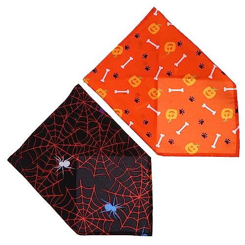 Levemolo Halloween-Haustier-Bandanas für Hunde und Katzen. Multifunktionale Hunde-Speicheltücher. Haustier-Halstuch. Lustige Muster. Levemolo Halloween-Haustier-Bandanas für Hunde und Katzen. Multifunktionale Hunde-Speicheltücher. Haustier-Halstuch. Lustige Muster. von Levemolo