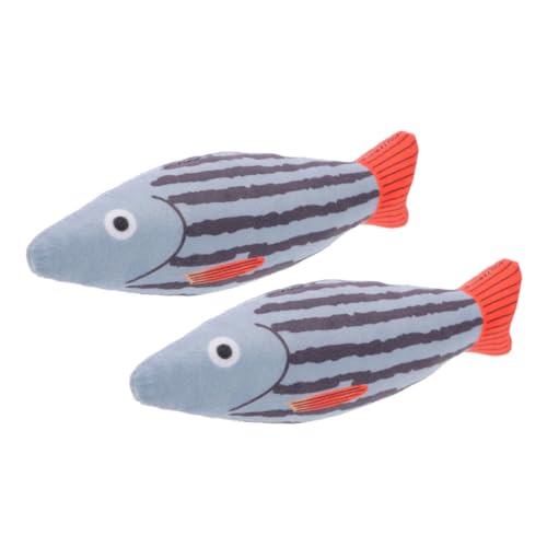 Levemolo Katzenspielzeug für Jungen und Mädchen 2er-Pack Katzenminzen-Fischspielzeug Robustes und entzückendes Haustierspielzeug Realistische Fischfarben zum Spielen mit Katzen Levemolo Katzenspielzeug für Jungen und Mädchen 2er-Pack Katzenminzen-Fischspielzeug Robustes und entzückendes Haustierspielzeug Realistische Fischfarben zum Spielen mit Katzen von Levemolo