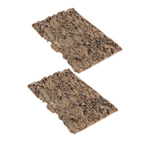 Levemolo 2 Stück Reptilien Terrarium Hintergrund Baumrinde Klettermöglichkeit Versteck Lizard Terrarium Dekoration für Zuhause Büro Natürliche Langlebige Baumrinde für Reptilien und Levemolo 2 Stück Reptilien Terrarium Hintergrund Baumrinde Klettermöglichkeit Versteck Lizard Terrarium Dekoration für Zuhause Büro Natürliche Langlebige Baumrinde für Reptilien und von Levemolo